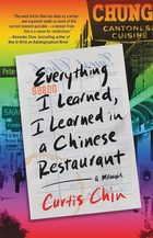 the cover of everything i learned, i learned in a chinese restaurant
